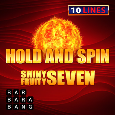 Shiny Fruity Seven 10 Lines Hold and Spin