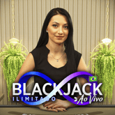 Blackjack Ilimitado Ao Vivo Game image