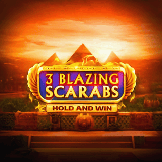 3 Blazing Scarabs Hold and Win
