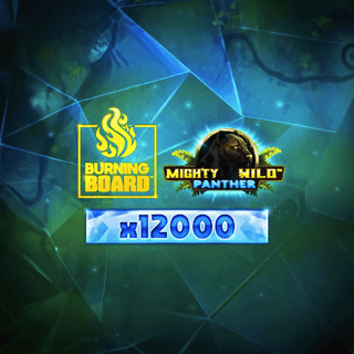 Mighty Wild™ Panther Diamond Burning Board™