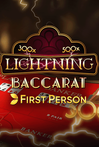 First Person Lightning Baccarat
